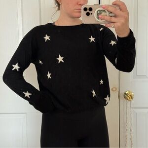 Brandy Melville Black Star Sweater
